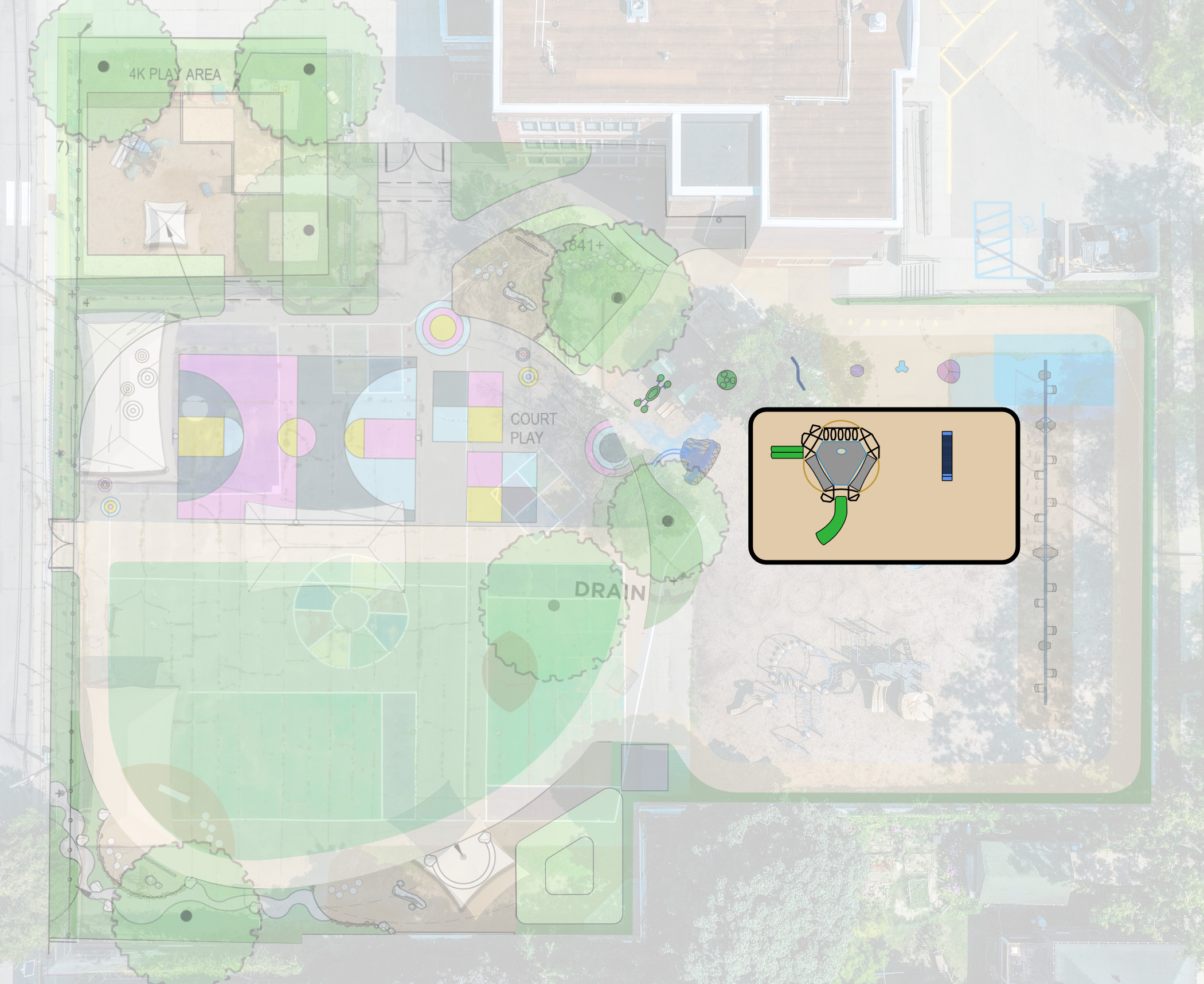 Franklin Playground Phase 4: Large Play Structure Addition
